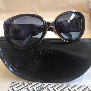 Versace sunglasses with case